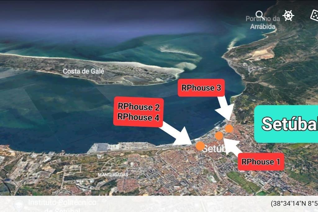 Setubal Rp House Apartamento Perto Do Mar E Comercio Na Luisa Todi Bagian luar foto